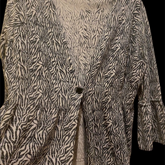 CATO Zebra Print Cardigan - Picture 9 of 9